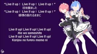 【 ParadisusParadoxum 】 by MYTH amp ROID  ReZero OP 2  Lyrics [upl. by Aivatan]