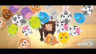 grassland animals puzzle iabuzzkids🧩 forsert farm🚜🐄🌾 [upl. by Epilef]