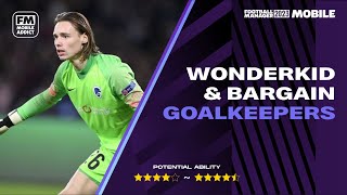 Wonderkid amp Bargain Goalkeepers FM 2023 Mobile  PA Included  FM23 Mobile [upl. by Worrad25]