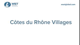 How to say it Côtes du Rhône Villages [upl. by Drwde]