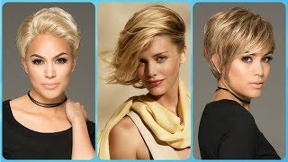 ✨ Top 20 modelli di taglio capelli corti biondi [upl. by Lundin]