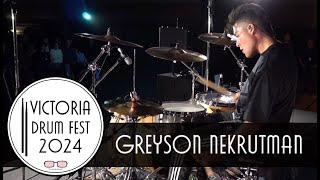 Victoria Drum Fest 2024  Greyson Nekrutman [upl. by Ayrolg]