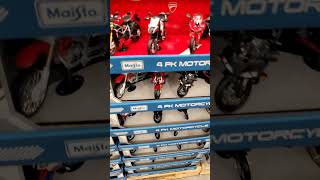 Maisto 112 scale 4 Pack Motorcycles at Costco shorts [upl. by Noelopan]