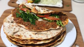 ✅ Evde Lahmacun Yapmak Hem Kolay Hem Daha Lezzetli💯Püf Noktaları İle Lahmacun TarifiSeval Mutfakta [upl. by Anauqaj]