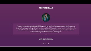 How to use Illdy testimonials section on font page Jetpack [upl. by Davidson291]