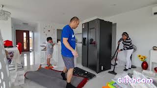 Unboxing Samsung Family Hub Fridge [upl. by Aydidey]