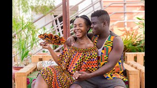 She Fell In Love With The Ghanaian Kente Dress [upl. by Garbers]