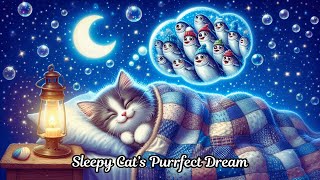 Sleepy Cat’s Purrfect Dream  Funny amp Adorable Lullaby for Kids [upl. by Sarah388]