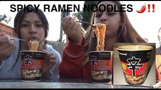 SPICY RAMEN CHALLENGE [upl. by Catherina]