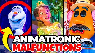 Top 10 Disney Fails amp Animatronic Malfunctions Pt 20 [upl. by Mord751]