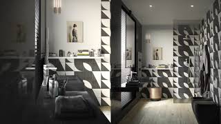 Marazzi Crogiolo Scenario  Patterned Tiles [upl. by Lolanthe]