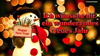 Silvestergrüße 🥂 Happy New Year 2025 🥂 Guten Rutsch ins neue Jahr ☆ •  ☆ Frohes Neues Jahr 2025 🥂 [upl. by Stranger]