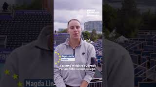 Magda Linette  wybory europejskie 2024 [upl. by Selemas128]