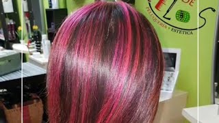 Mechas  Mechas Rosa  Pelo Rosa [upl. by Sone]