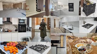 Home Makeover  The beginning  روتين حماسي تجربة العيش في غرفة واحدة مطبخي الجديد💥 [upl. by Randi]