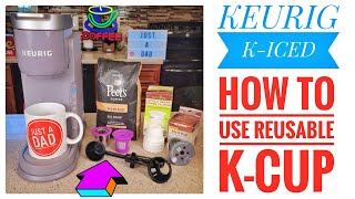 How To Use Reusable KCup in Keurig KIced Coffee Maker Perfect Pod amp My KCup [upl. by Etneciv758]