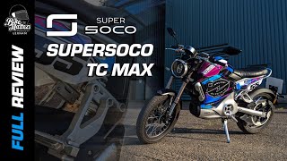 Super Soco TC Max Road Test and Review [upl. by Nial906]