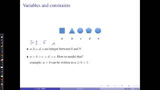 Optimization Modelling  Basics of Mathematical Programming in AMPL 33 [upl. by Marozik348]