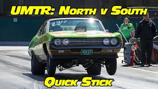 Quick Stick Class Drag Racing UMTR North Vs South at National Trail Raceway 2024 [upl. by Barr254]