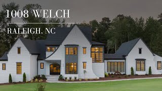 1008 Welch  Raleigh NC  Luxury Custom Home Virtual Tour [upl. by Yllime]