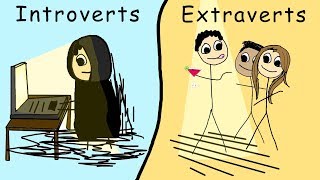 Casually Explained Introverts and Extraverts [upl. by Maren463]