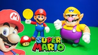 Unboxing the Super Mario and Wario FiguresToy Review [upl. by Eedeed345]