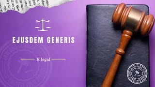 Ejusdem generis in malayalaminterpretation [upl. by Allare505]