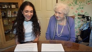 Interviewing My 100 Year Old Great Grandmother [upl. by Lanrev]