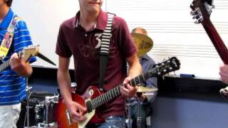 quotFrankensteinquot Edgar Winter Guitar Cover  Berklee Summer Guitar Session 2011 [upl. by Currey]