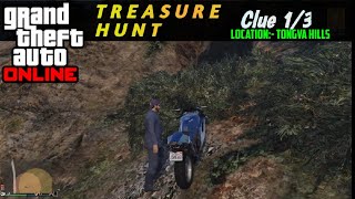 Gta Online Treasure Hunt Clue 13 Tongva Hills Location [upl. by Ulrike631]