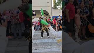 Malabaristas en desfile del correo Antiguo Cuscatlán elsalvador turismo fiestaspatronales [upl. by Faso770]