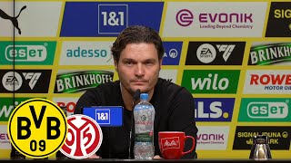 Pressekonferenz mit Terzic amp Siewert  BVB  Mainz 05  11 [upl. by Dean730]