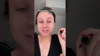 Maybelline Tattoo Studio Brow Tint in medium Brown First Impressions and Review [upl. by Sophia]