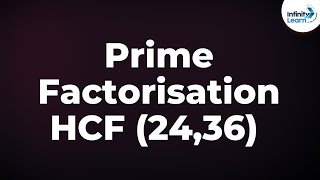 Prime Factorisation Method for Finding the HCF  Part 1  Dont Memorise [upl. by Barty]