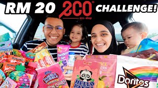 Maryam BUY ANYTHING For RM 20 Ecoshop Challenge [upl. by Dori]