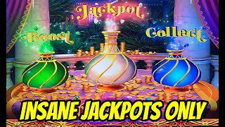 🏆 ➡️ RECORD SMASHING INSANEST JACKPOTS ONLY Handpay on New Lamp Slot [upl. by Gibe]