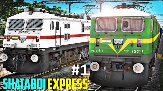 Amritsar Shatabdi Exp in Train Simulator  Indian Railways  FHD Gameplay [upl. by Lew560]