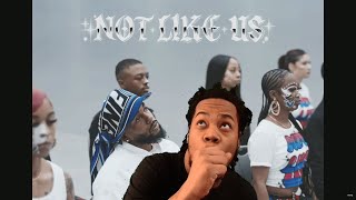 WOP WOP WOP WOP WOP Shesssh Kendrick  Not Like Us Video Reaction [upl. by Okomot]