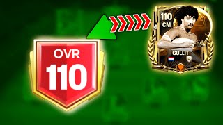 Finally 110 OVR I Sold My Kidney To Reach 110 OVR 😭 Ft Gullit Van Dijk Modric Puskas [upl. by Quinton215]