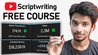 FREE YouTube Script Writing Course For Beginners Last Chance [upl. by Bravar]