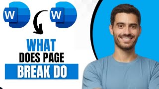 What Does Page Break Do In Microsoft Word Quick Guide [upl. by Brause]