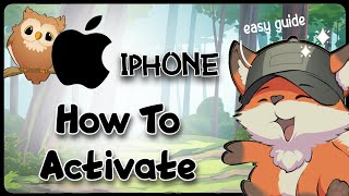 How to Activate New iPhone  Guide Glimpse [upl. by Pudendas]