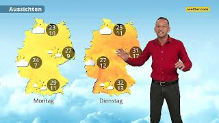 7TageWetter Auftakt in heftige Unwetterwoche [upl. by Harald]