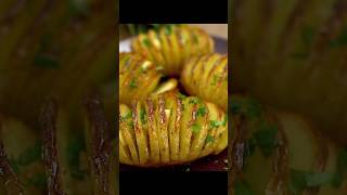 Potatoes with garlic and butter in the oven potato food cooking [upl. by Lawton121]