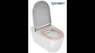 Duravit Sensowash toiletbril verwarming [upl. by Chlori]