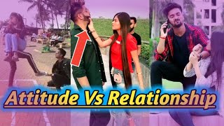 Attitude vs Relationship tik tok Compilations  Girls attitude  Boys attitude  Vmate world [upl. by Coady]