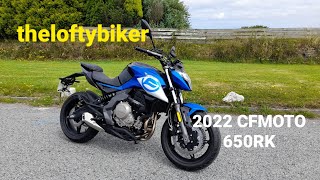 2022 CF MOTO 650NK review [upl. by Yrtneg]