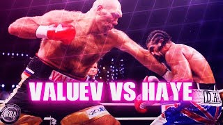 Nikolay Valuev vs David Haye Highlights [upl. by Yecrad]