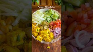 A healthy Paneer Tikka salad for weight loss  Aparna Rathore [upl. by Stempson]