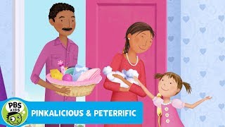 PINKALICIOUS amp PETERRIFIC  Pinky Arrives  PBS KIDS [upl. by Hatty]